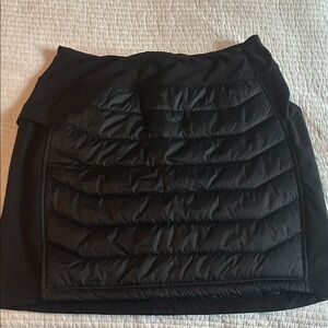 Baleaf Women's Black Quilted Mini Skirt